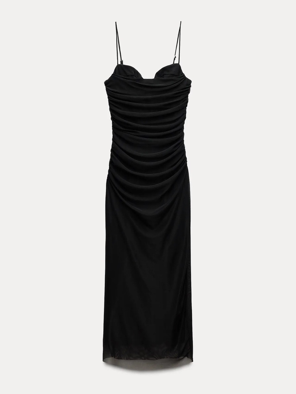 Zara Tulle Midi Dress
